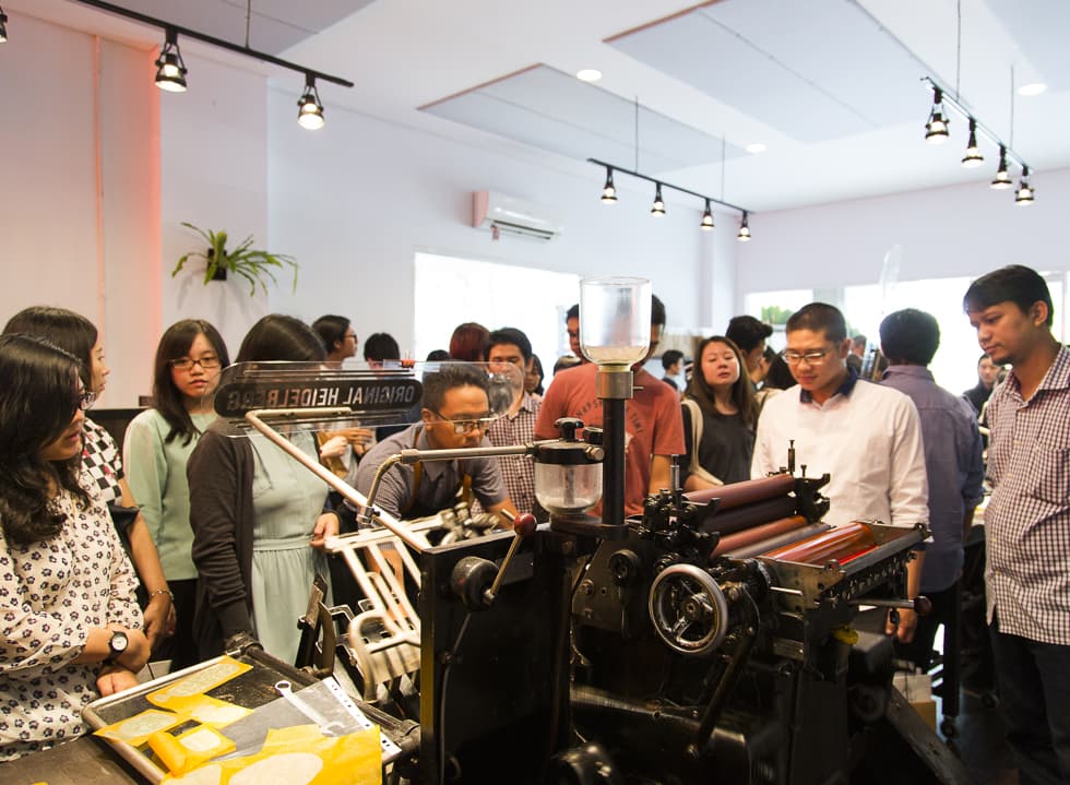 The Distillery Asia: For The Love of Letterpress