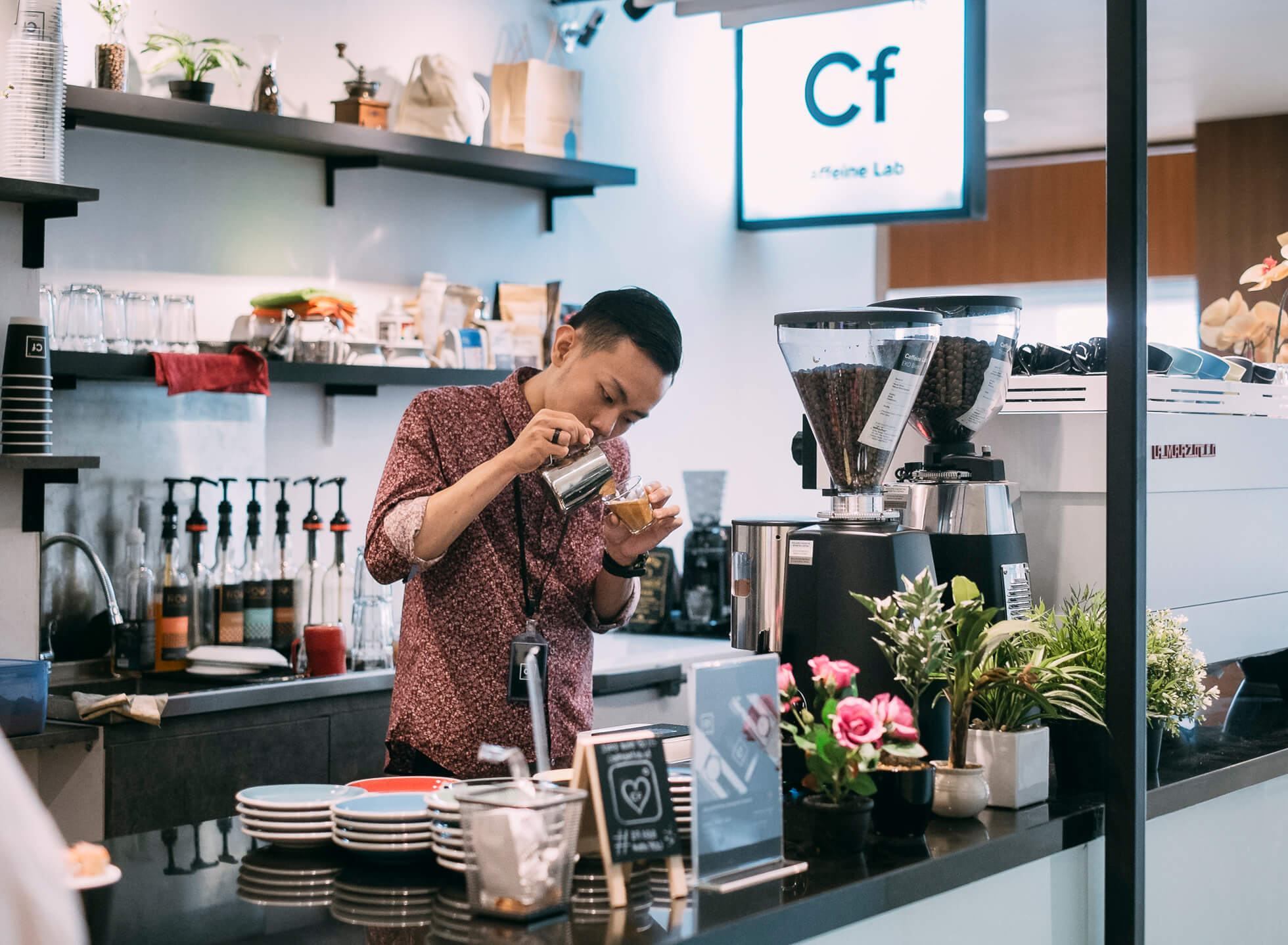 Refuelling in Caffeine Lab Manual Jakarta