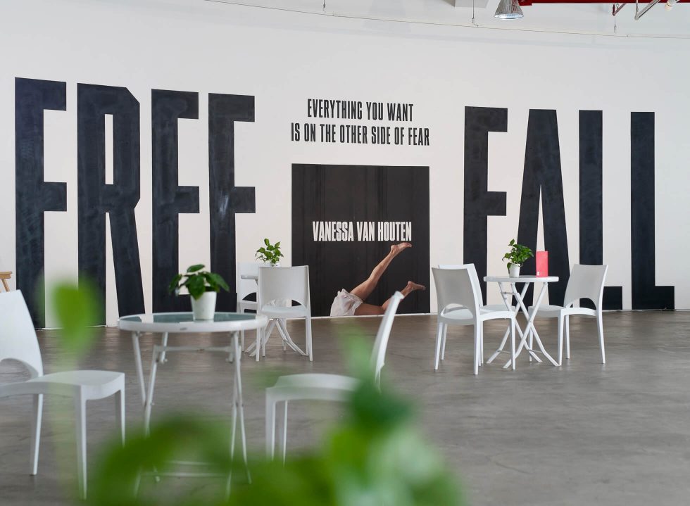 Free Fall Exhibition by Vanessa Van Houten