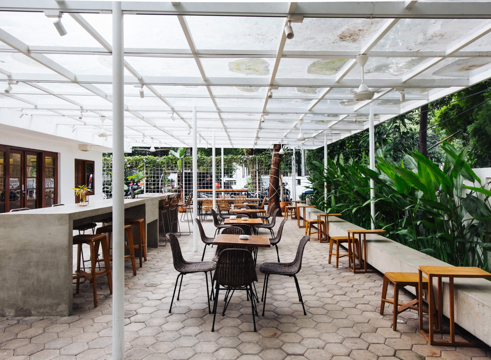Simetri Coffee Roaster Jakarta aesthetic coffee shop
