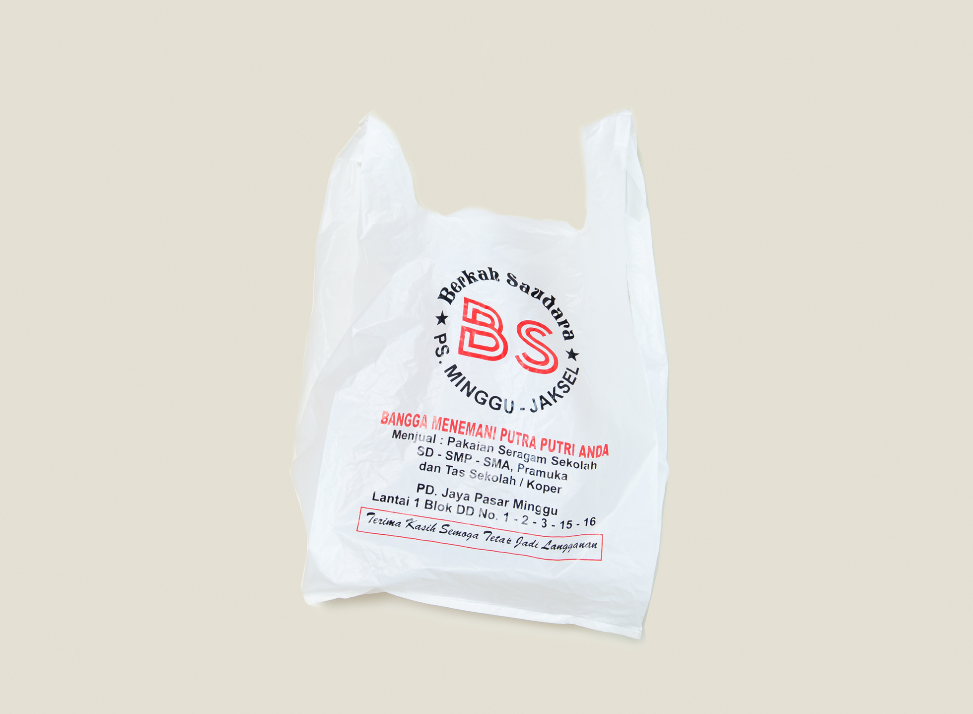 One Year Later Singleuse Plastic Bags Manual Jakarta