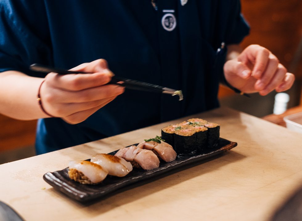 The Omakase at Kōhai Sushi Bar Keeps it Casual