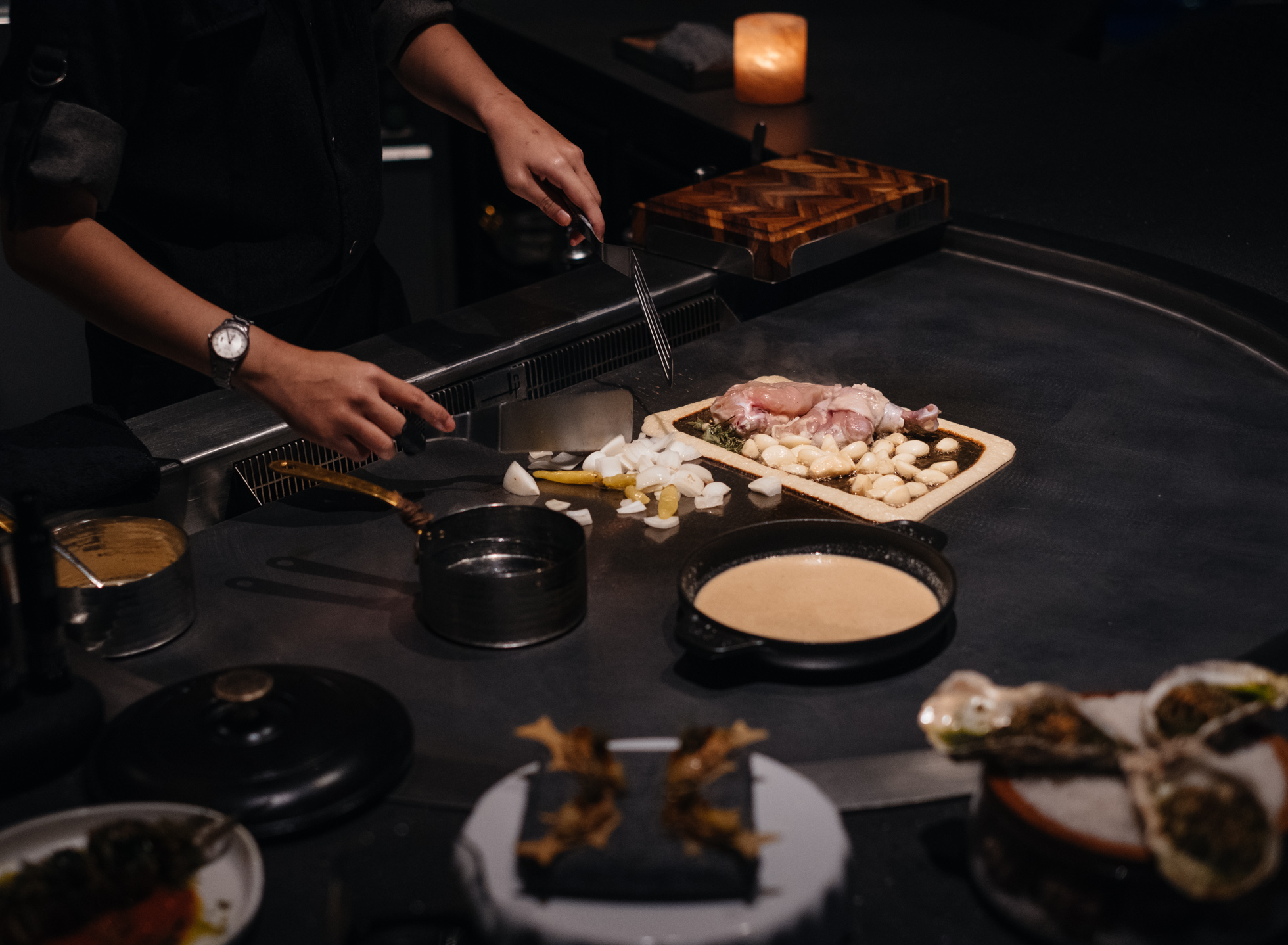 On the Ironplate, A Show of FrenchAsian Flavours Manual Jakarta