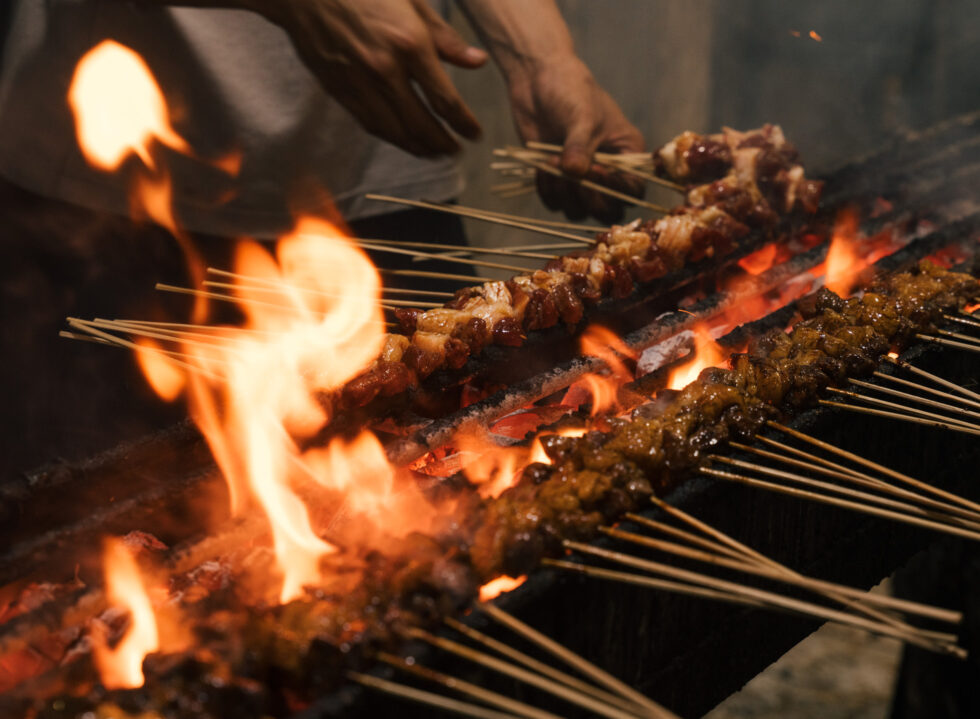 At Sate Putri Hanjawar, Lamb Satays Arrive Just as Imagined