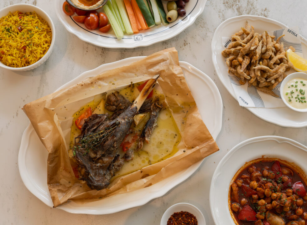 Shared Plates at Yialos Taverna